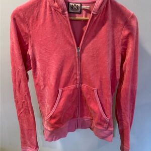 Juicy Couture Pink Velour Hoodie